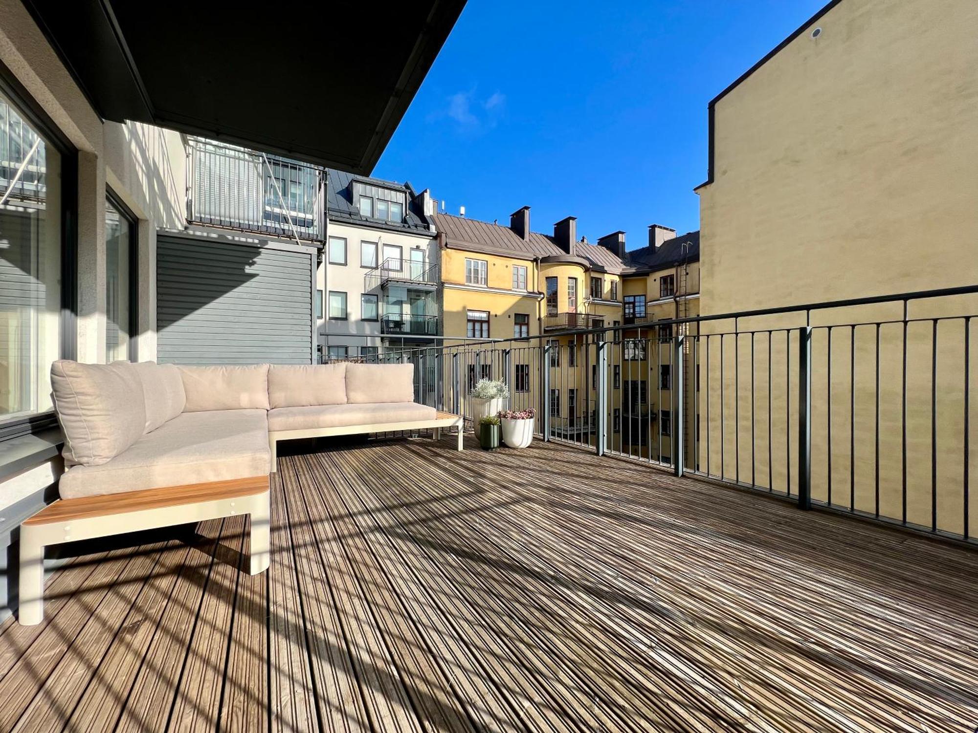 Modern Apartment With Private Terrace Helsinki Exterior foto
