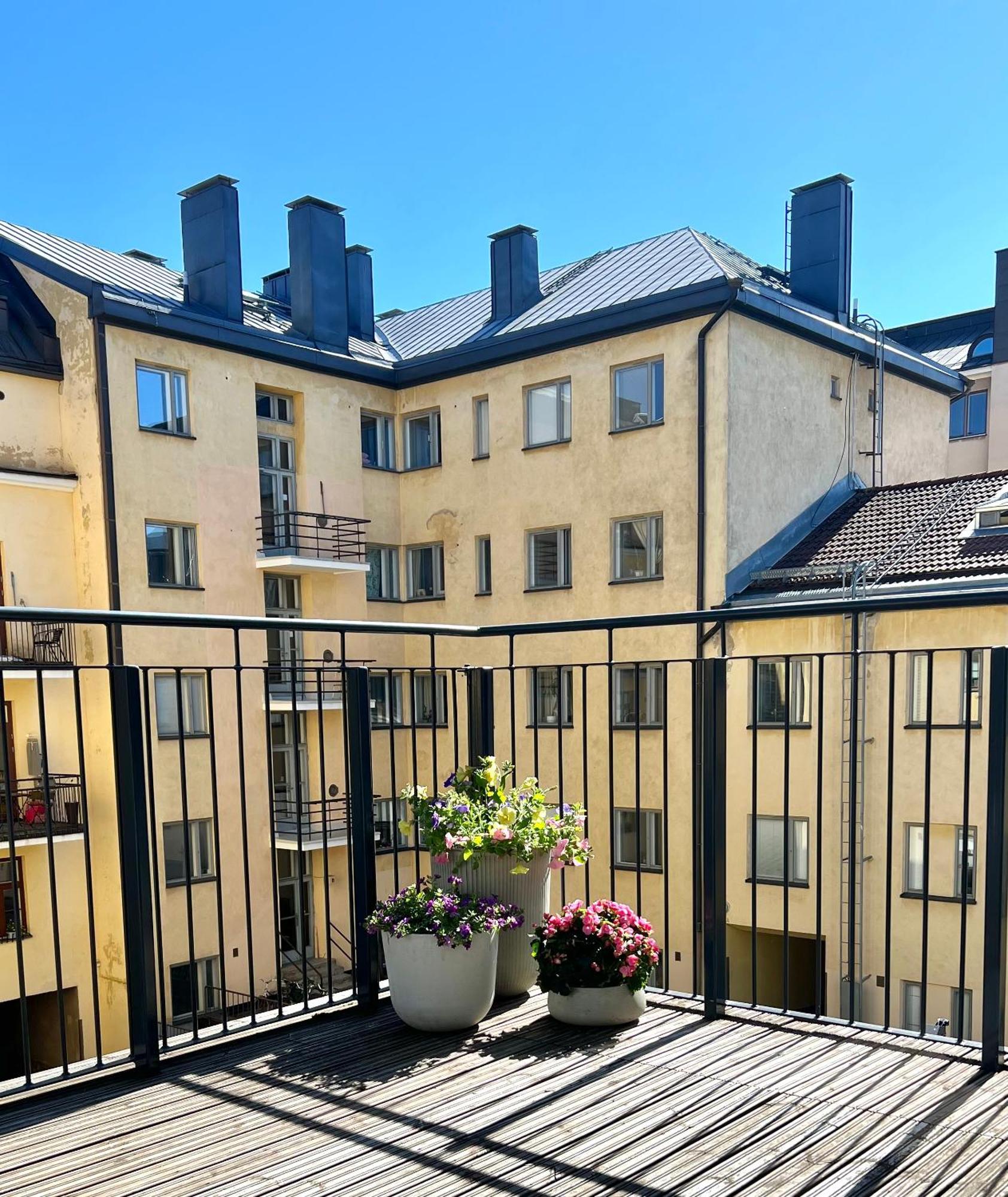 Modern Apartment With Private Terrace Helsinki Exterior foto